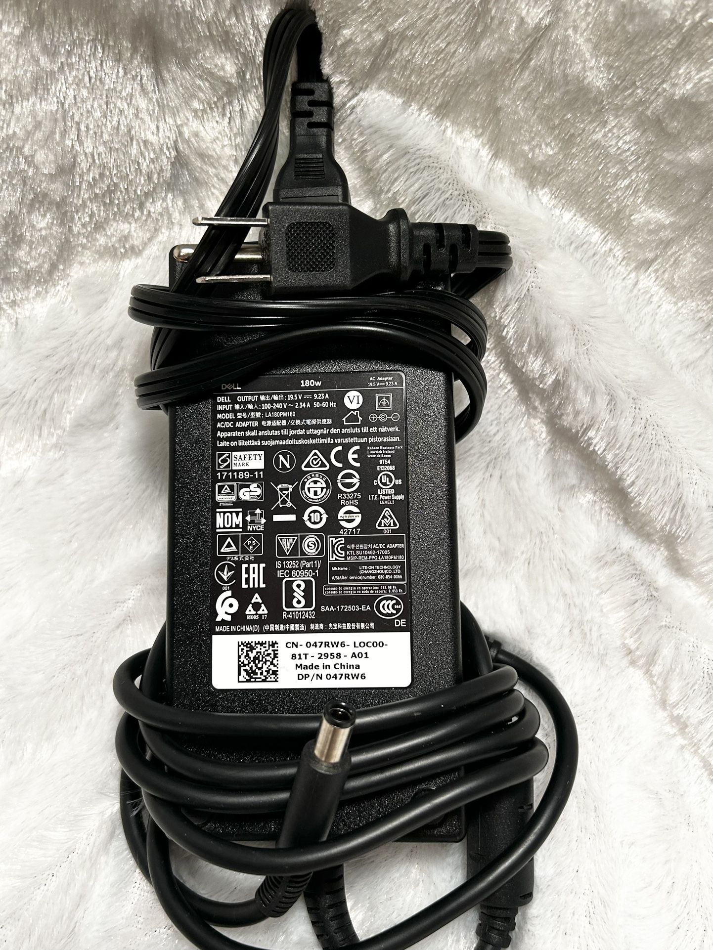 $10 EACH DELL 180 WATT AC ADAPTER 47th Ave. and Dobbins In Laveen