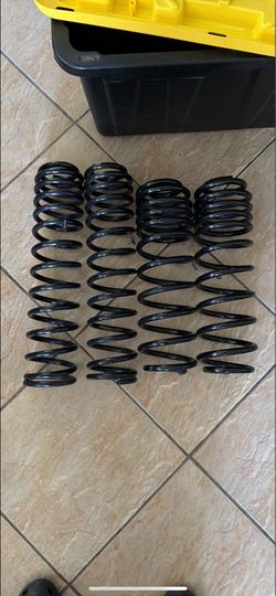 Jeep JL 4.5 RockKrawler coils Front and Rear