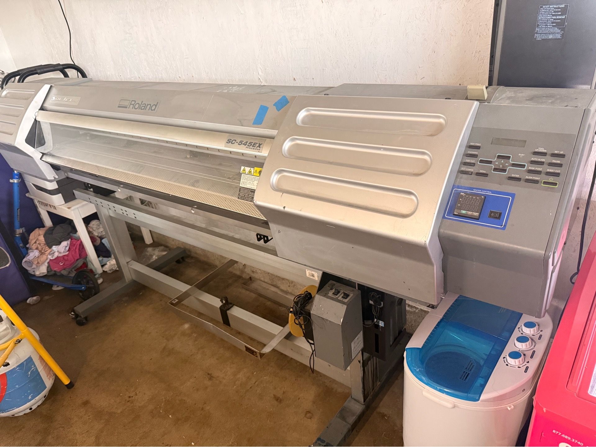 Roland SC-545EX Print & Cut Eco-Solvent Wide Format Printer/Cutter