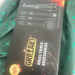 New GRILLART BBQ Tools Grill Tools Set -18Inch Grilling Tools BBQ Set