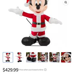 Mickey Mouse Holiday Animatronic