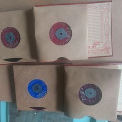 Vintage 45 Rp Records 25 Of Them.