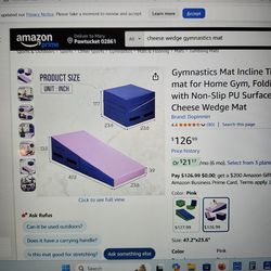 Kids gymnastics wedge