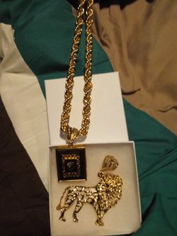 Gold over silver rope custom piece ..please Don't ask What Karat