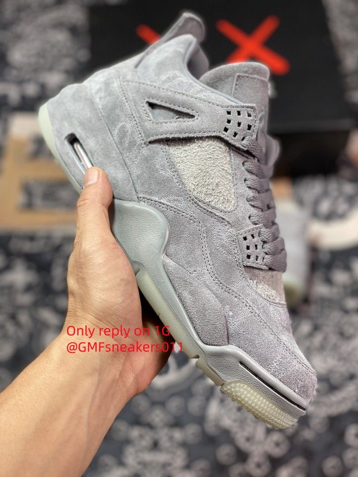 KAWS x Air Jordan 4 Retro 'Cool Grey'