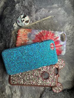 iPhone 6 cases + pop socket