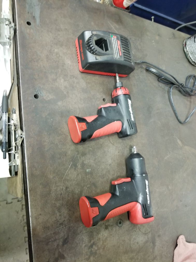 Snap on combo set 3/8 and drill