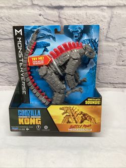 Playmates Toys Godzilla vs. Kong Battle Roar Mechagodzilla Action Figure 6 inch