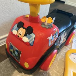 Truck Ride-On with Lights & Sounds, Foot-to-Floor Toddler Vehicle, Interactive Dashboard, 12–36 Months, 55 lb Limit, Batteries Included