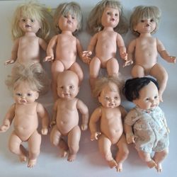 Baby So Beautiful Vinyl Dolls $1 each Playmates 1995 Vinyl