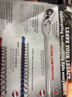 matco ultra low profile ratchet new