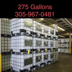 275 gallons water tank, ibc totes, water Tote , tanque para carwash 