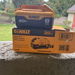 Dewalt 20v 8AH 