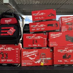 Milwaukee & DeWalt Tools – Multiple Items Available (New) 