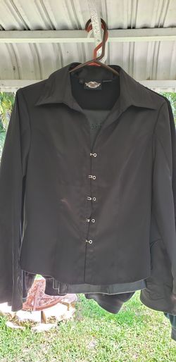 Black ladies harley shirts