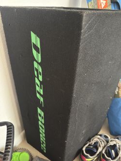 Deaf Bonce 12” Subs With Box