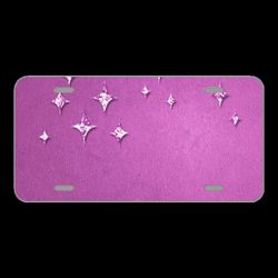 License Plate Novelty Car Front Background Scrapbooking Paper Texture
