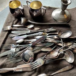 Nobility plate, silverware