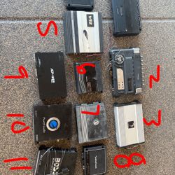 Car Audio Amps 