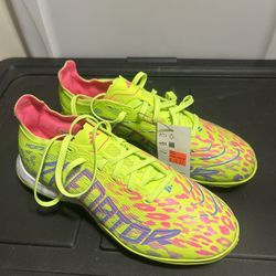 adidas Predator League TF Mens Turf Soccer Shoes Lucid Lemon ID3770 US size 6.5