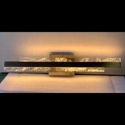 32 Inch Led Vanity Light Gold