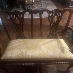 Vintage Chippendale Settee 