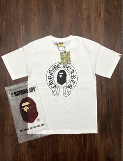 White Bape x Chrome Hearts t-shirt