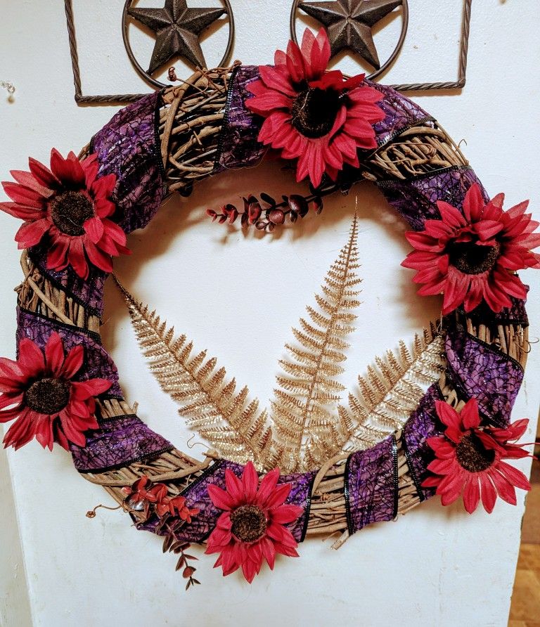 Handmade Fall Wreath