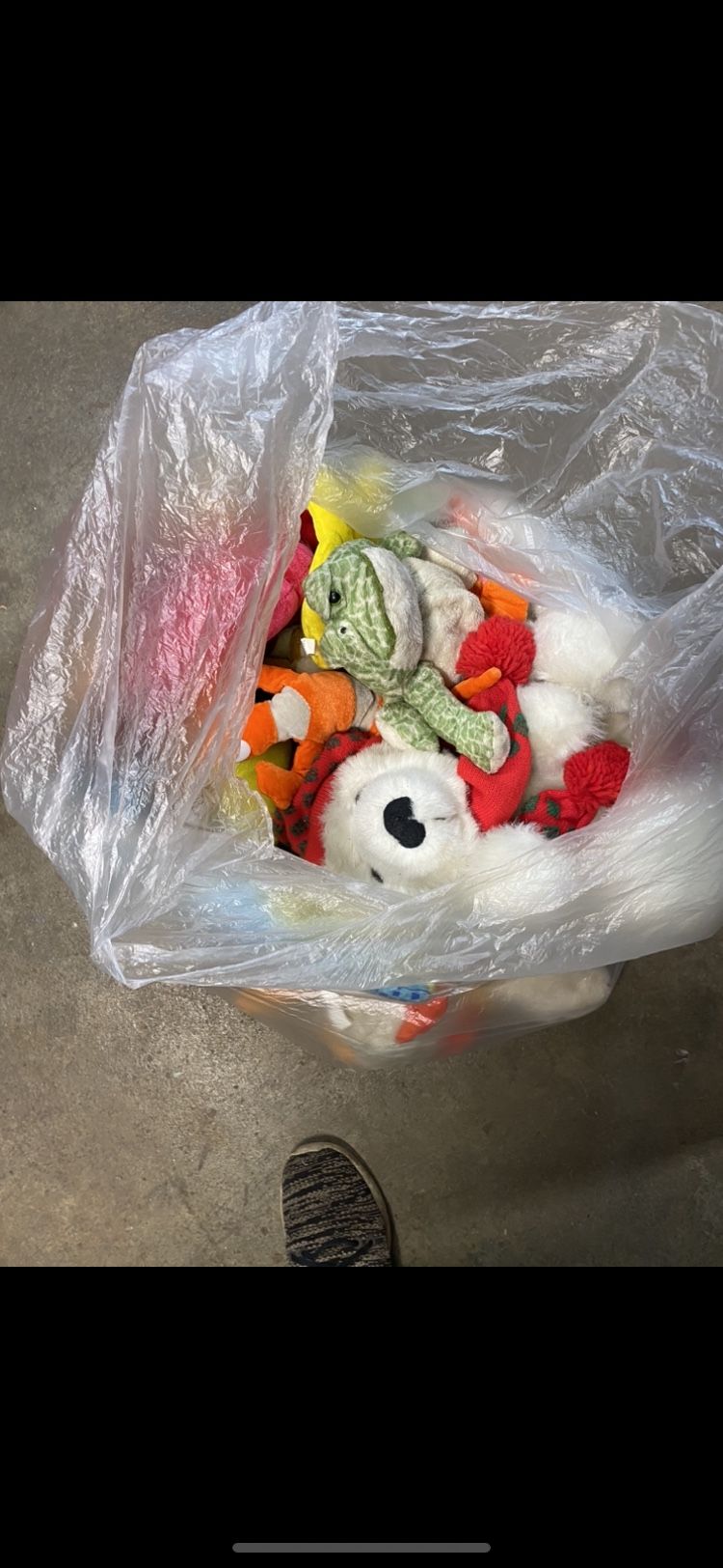 Bag Of Plush Toys