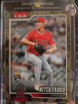 Mitch Ferris Topps Memorial Numbered Rookie Card