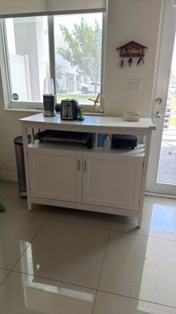 Kitchen storage table