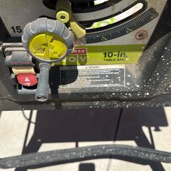 Craftsman Table Saw 10-inch