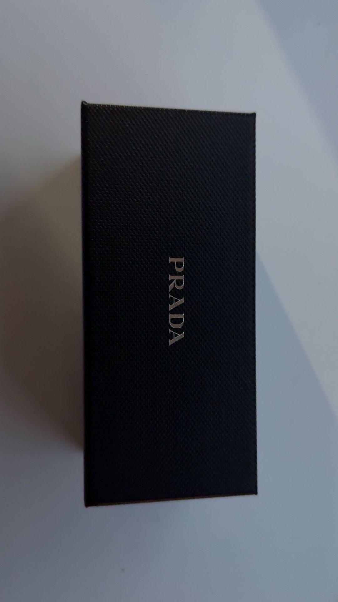 Black Prada glasses With packaging.