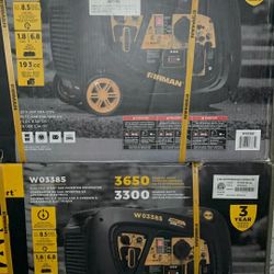 Firman W03385 Electric Start 120V RV Ready 3650 -Watt Single Fuel (Gasoline) Inverter Generator * 