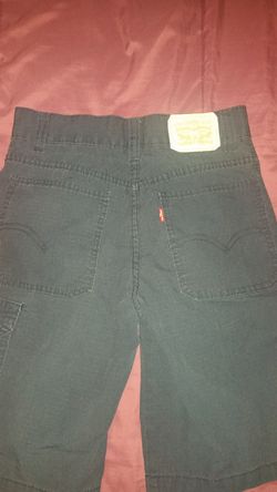 Levis Cargo Shorts, Black, Boys Size 12reg