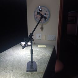 Mic Stand With Brand New Rode M5  Condenser Mics 