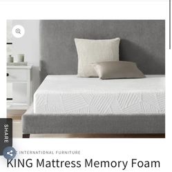 New King Mattress Memory Foam 