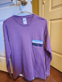 Victoria's Secret Love   Pink Long Sleeves Shirt Ourple 