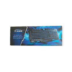3 Color LED Backlight USB Wired illuminated Game Gaming Keyboard PC