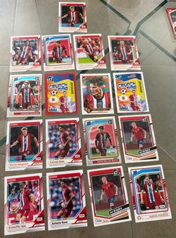 17 Norway National Team soccer card lot FIFA World Cup Monopoly