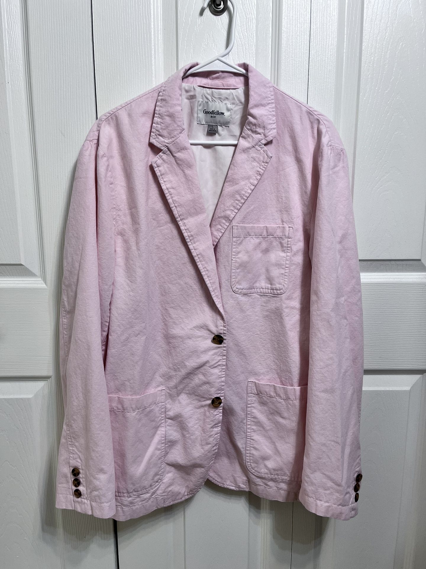 Men’s Light Pink Blazer