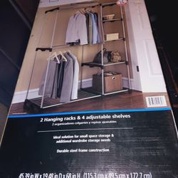 Mainstays Closet Organizer X2