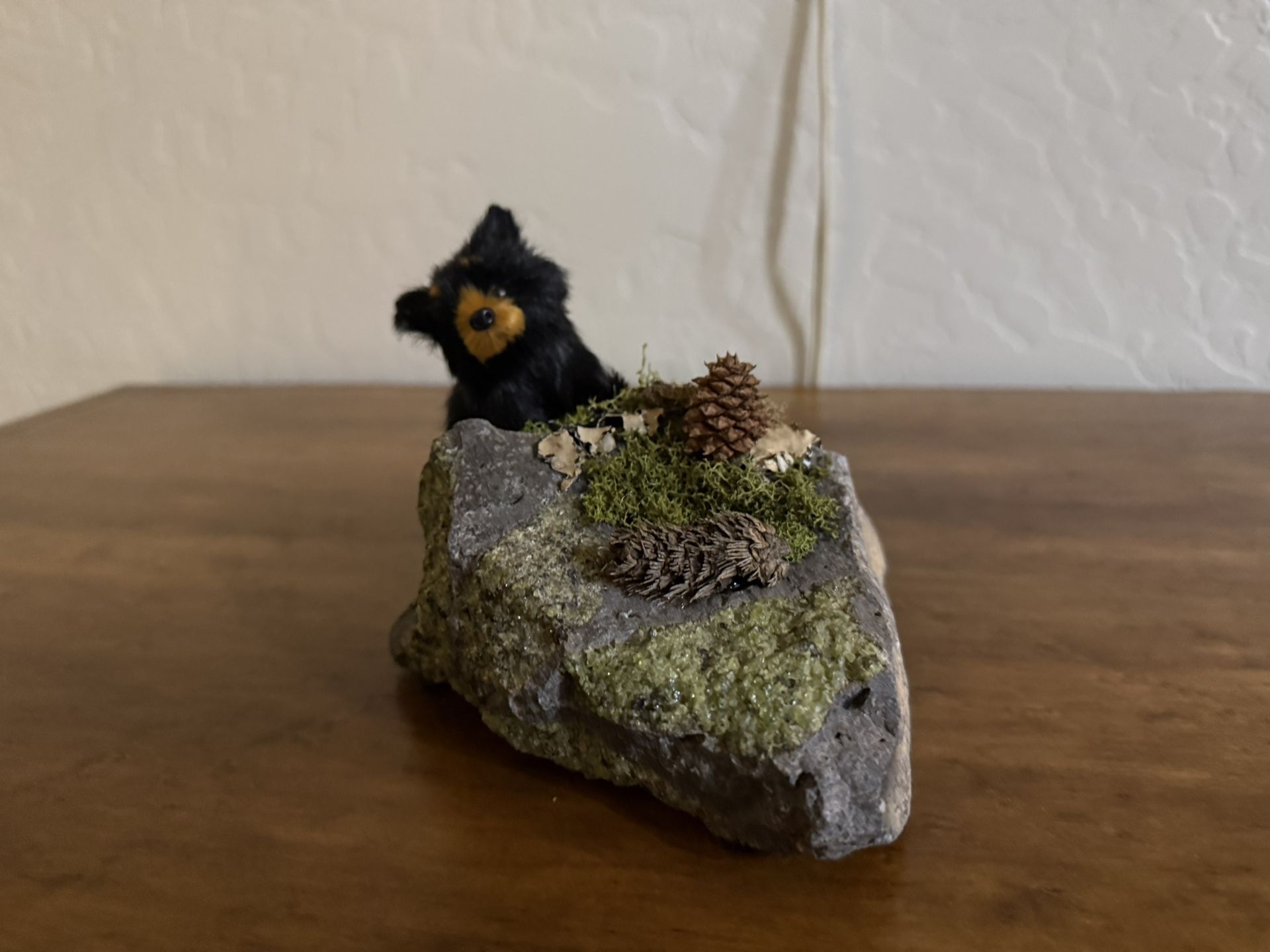 Decorative, Custom Handmade on a Peridot Base, Home Decor and Collectable or a Great Christmas Gift