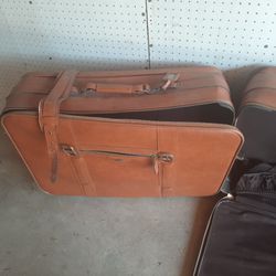 2 Vintage Puma Luggage 