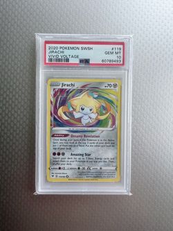Jirachi PSA 10 Pokémon Vivid Voltage 119/185