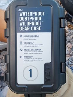 Yeti waterproof dust proof wildpruff gear case