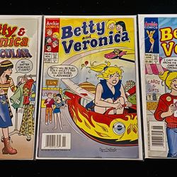 3x Betty & Veronica Spectacular Archie Comic Books