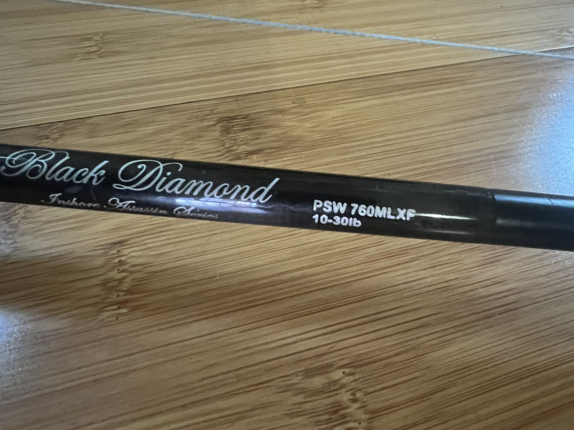 Complete Set Up Shimano 400 HG IAnd Black Diamond Psw760MLXF 10 40 Lb