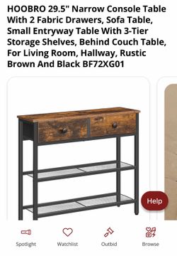 Console table for sale