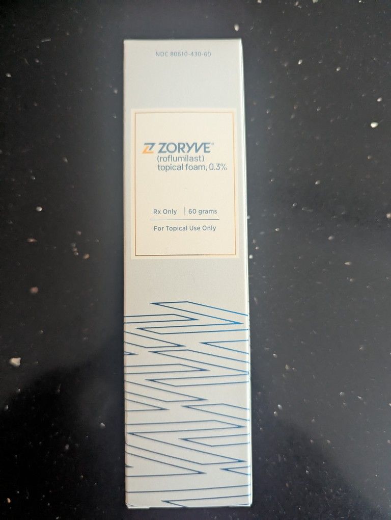 Zoryve Topical Foam 